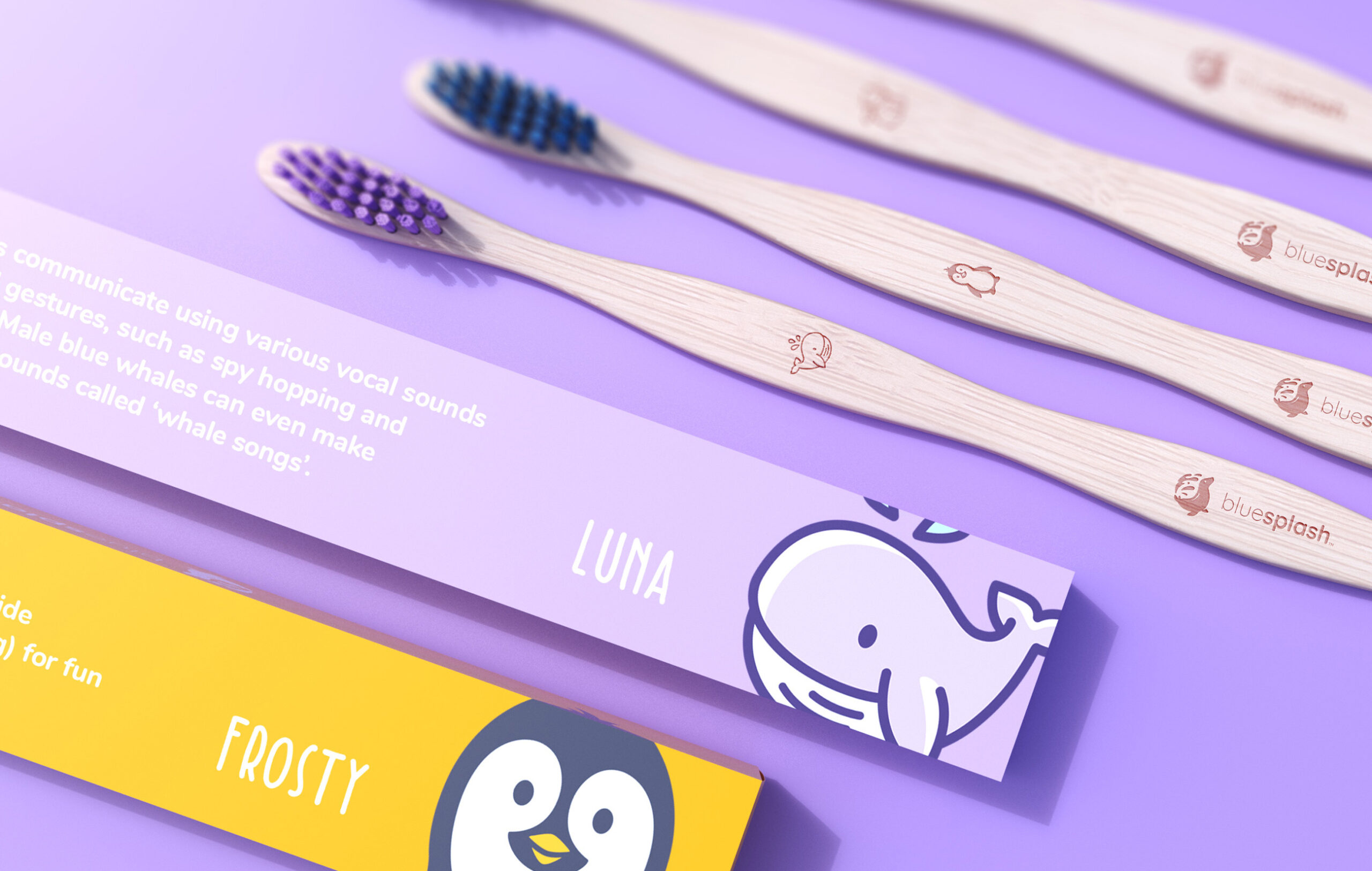 Bluesplash Janis Ancitis Logo Packaging design