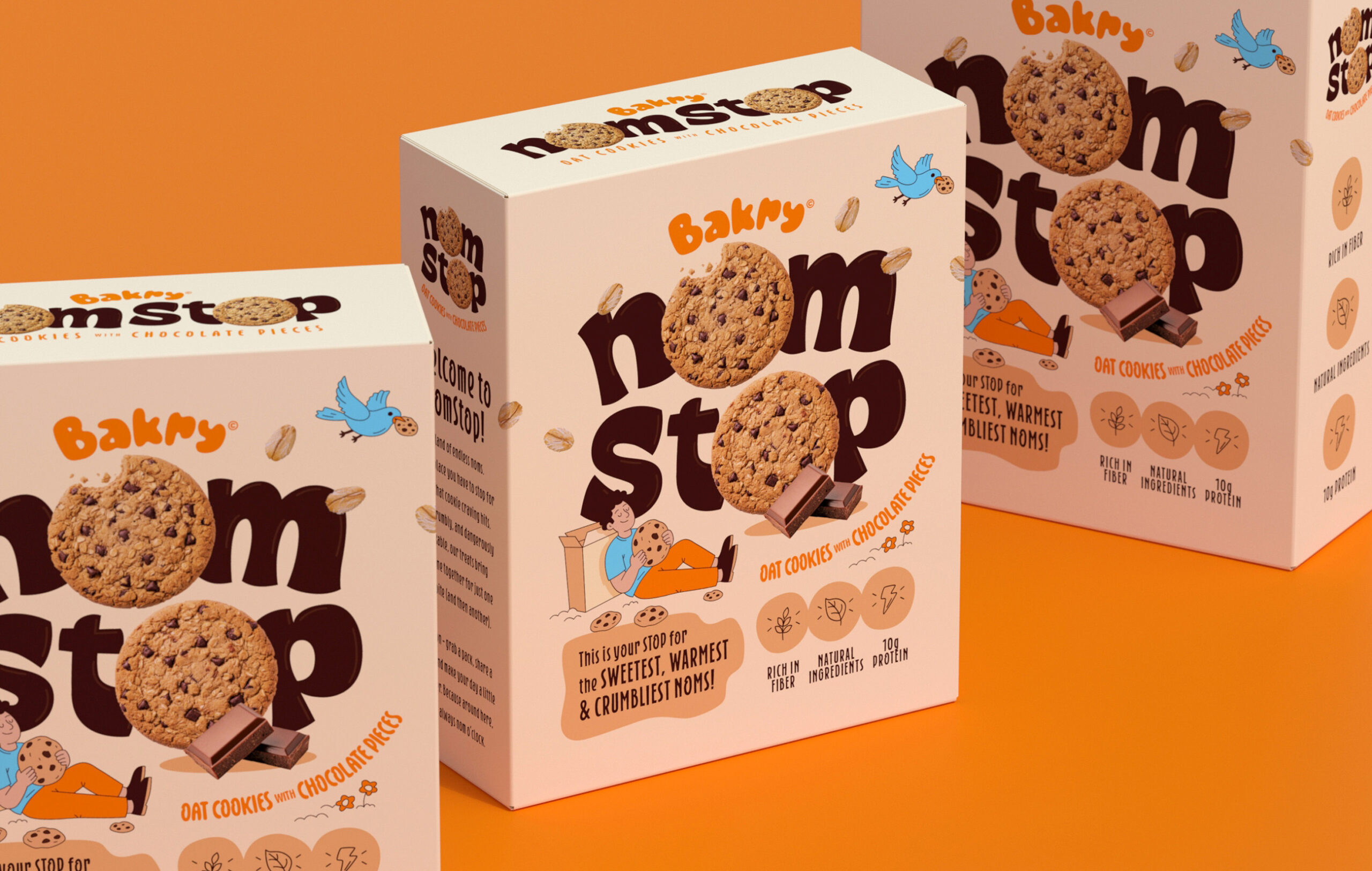 NomStop Packaging Design by JanisAncitis 2025